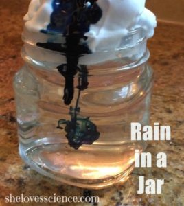 rain in a jar